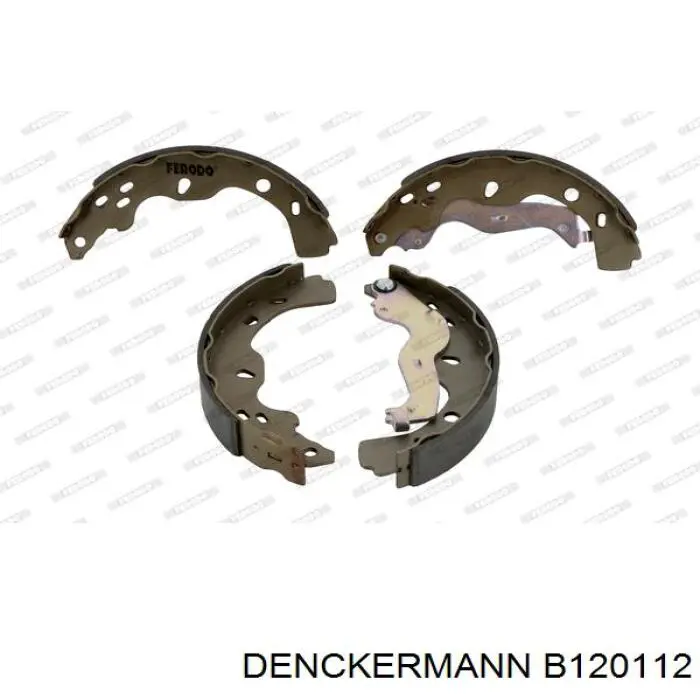 B120112 Denckermann Колодки гальмівні задні, барабанні