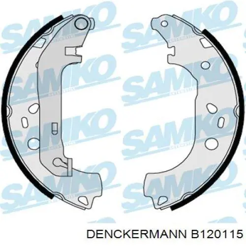 Купити B120115 Denckermann Колодки гальмові задні, барабанні