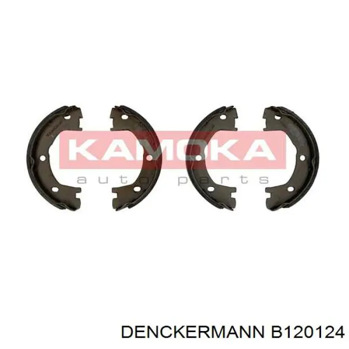 B120124 Denckermann Колодки гальмівні задні, барабанні