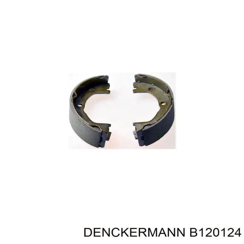 Купити B120124 Denckermann Колодки гальмові задні, барабанні