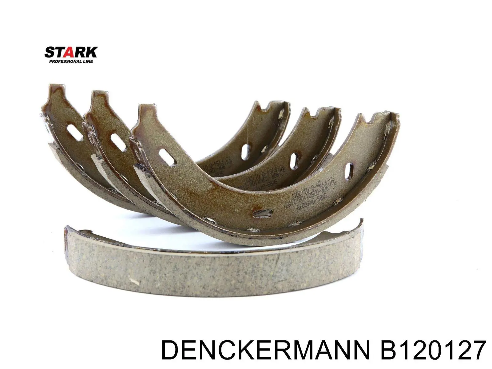 B120127 Denckermann колодки ручника/стоянкового гальма