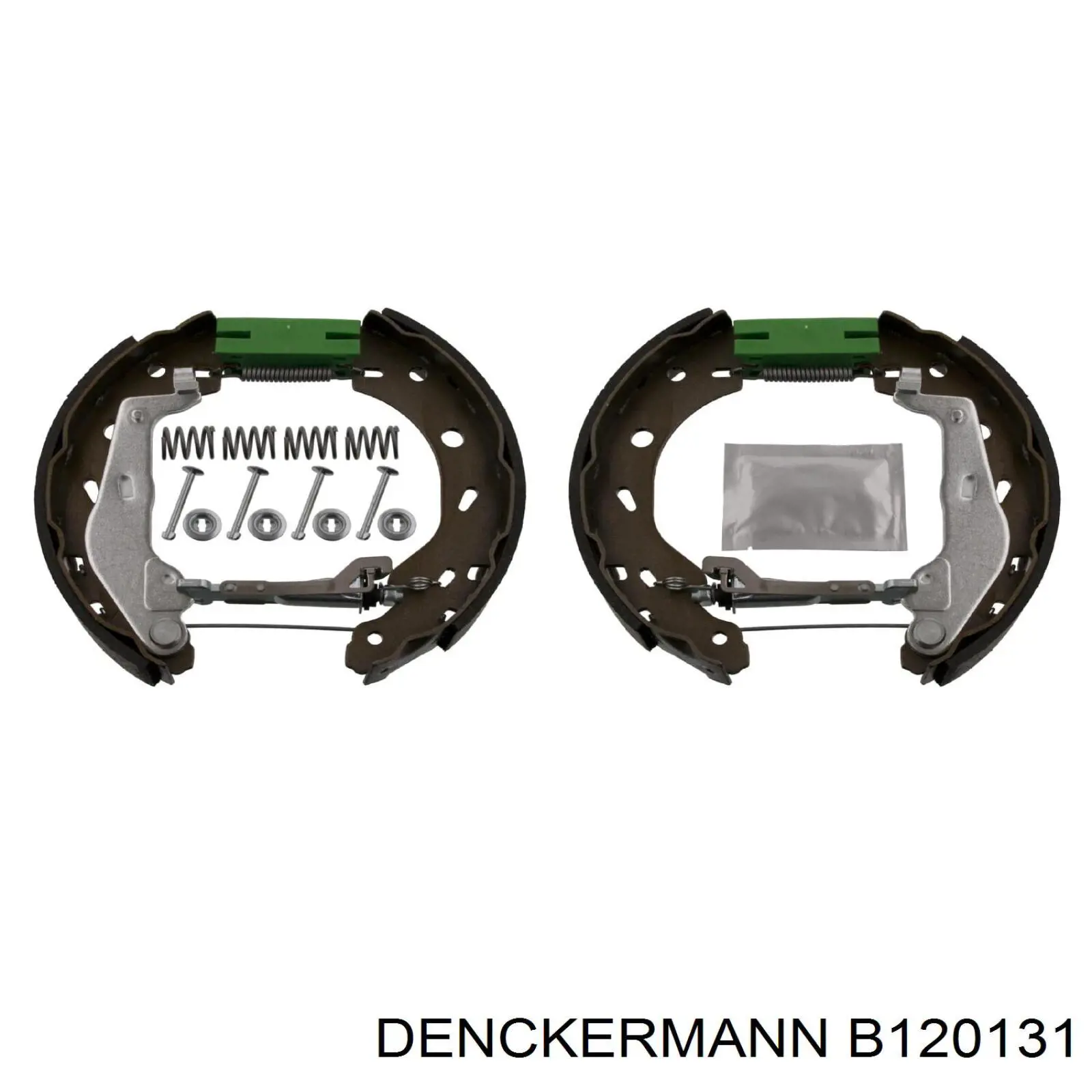 Колодки гальмові задні, барабанні Denckermann B120131 ціна, від 19.17 USD
