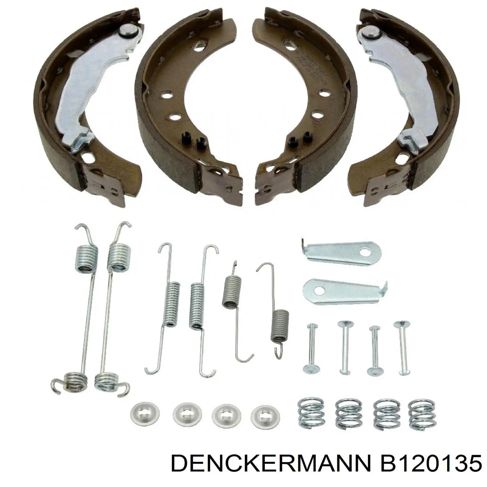 Купити B120135 Denckermann Колодки гальмові задні, барабанні