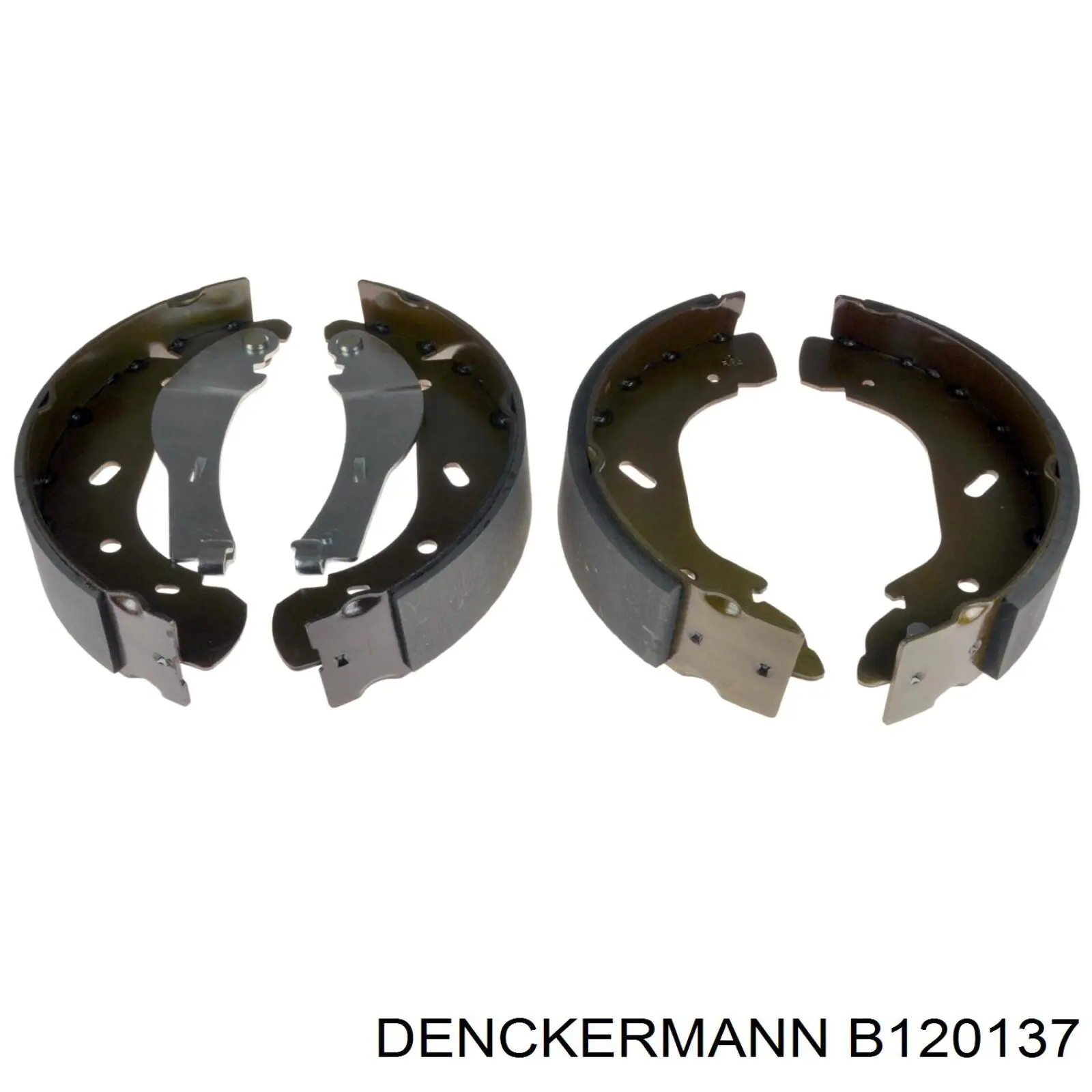 Колодки гальмові задні, барабанні Denckermann B120137 ціна, від 1800.31 UAH