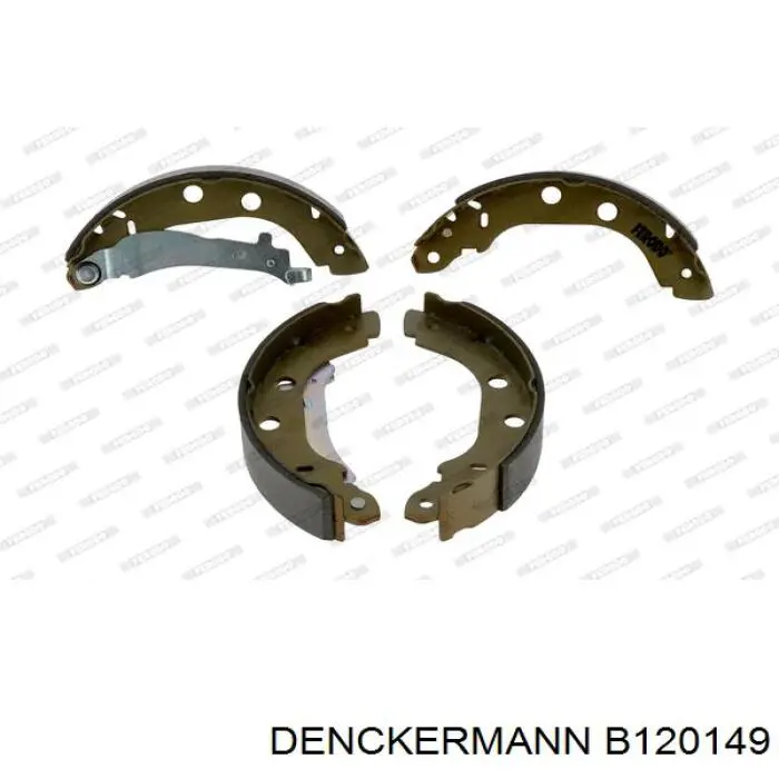 Купити B120149 Denckermann Колодки гальмові задні, барабанні