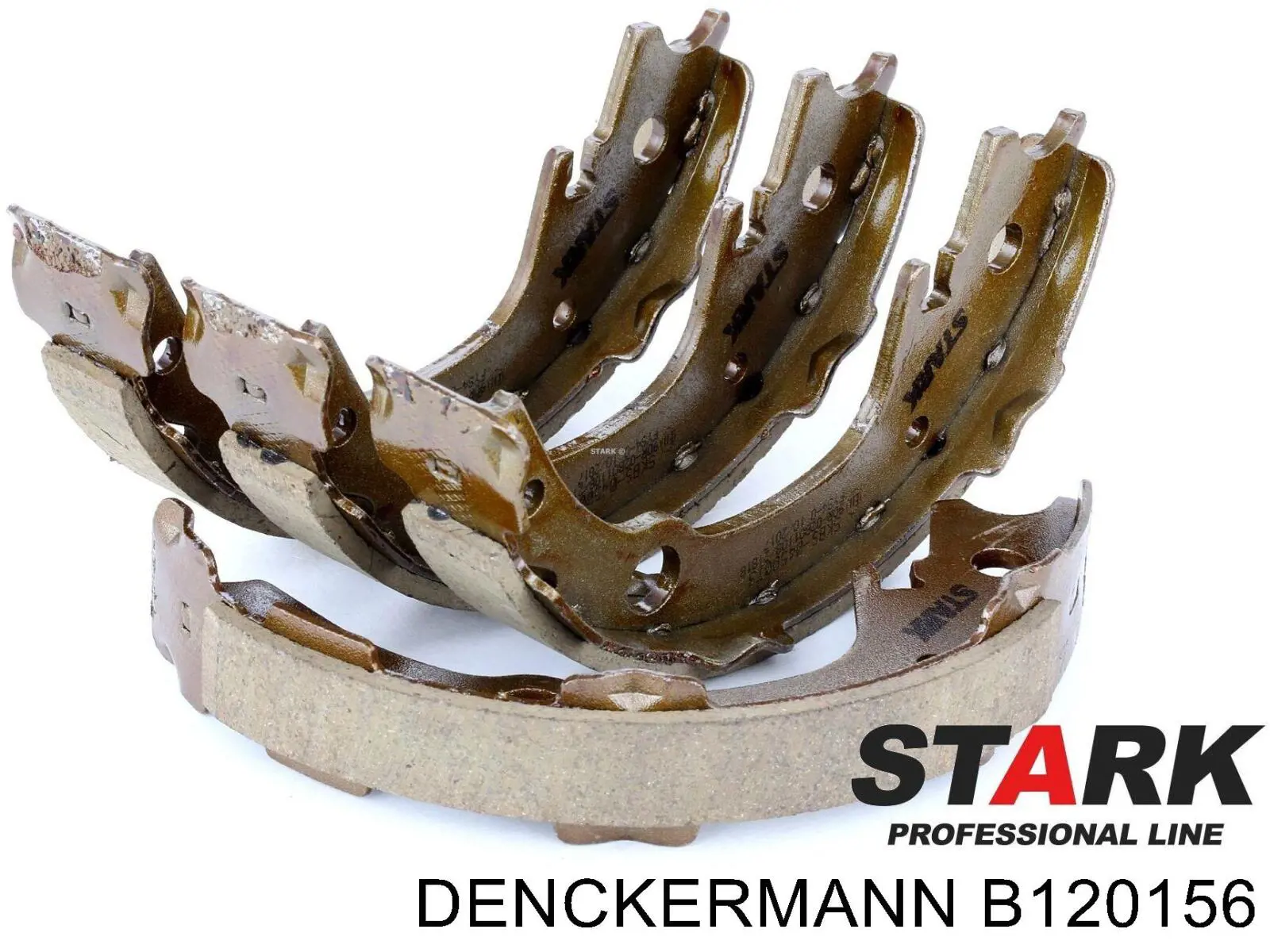 Колодки ручника / стоянкового гальма Denckermann B120156 ціна, від 17.70 USD