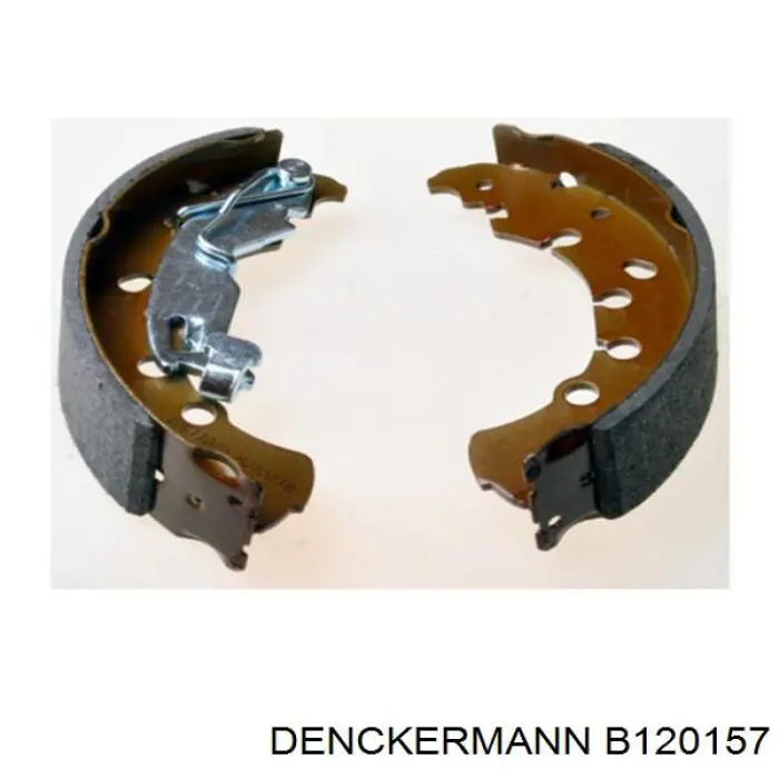 Гальма робочі задні ножні і гальмівні барабани Denckermann B120157