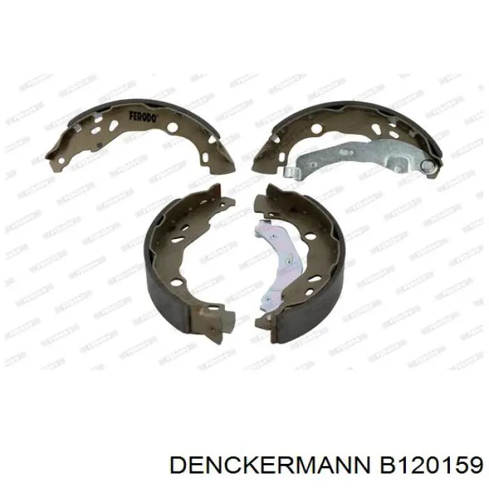 Колодки гальмові задні, барабанні Denckermann B120159 ціна, від 18.76 USD