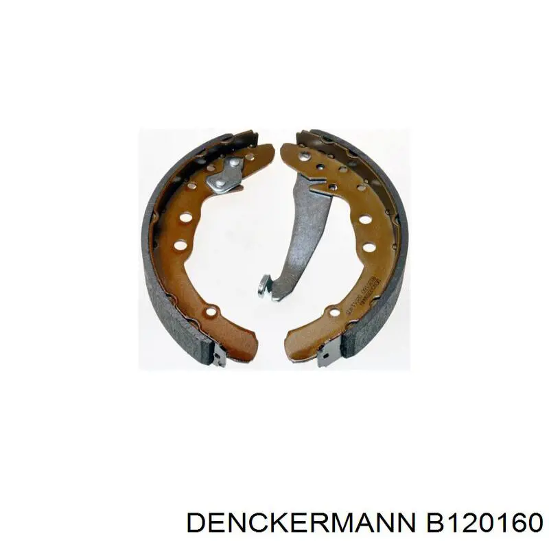 Колодки гальмові задні, барабанні B120160 Denckermann