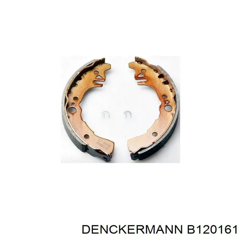 B120161 Denckermann Колодки гальмівні задні, барабанні