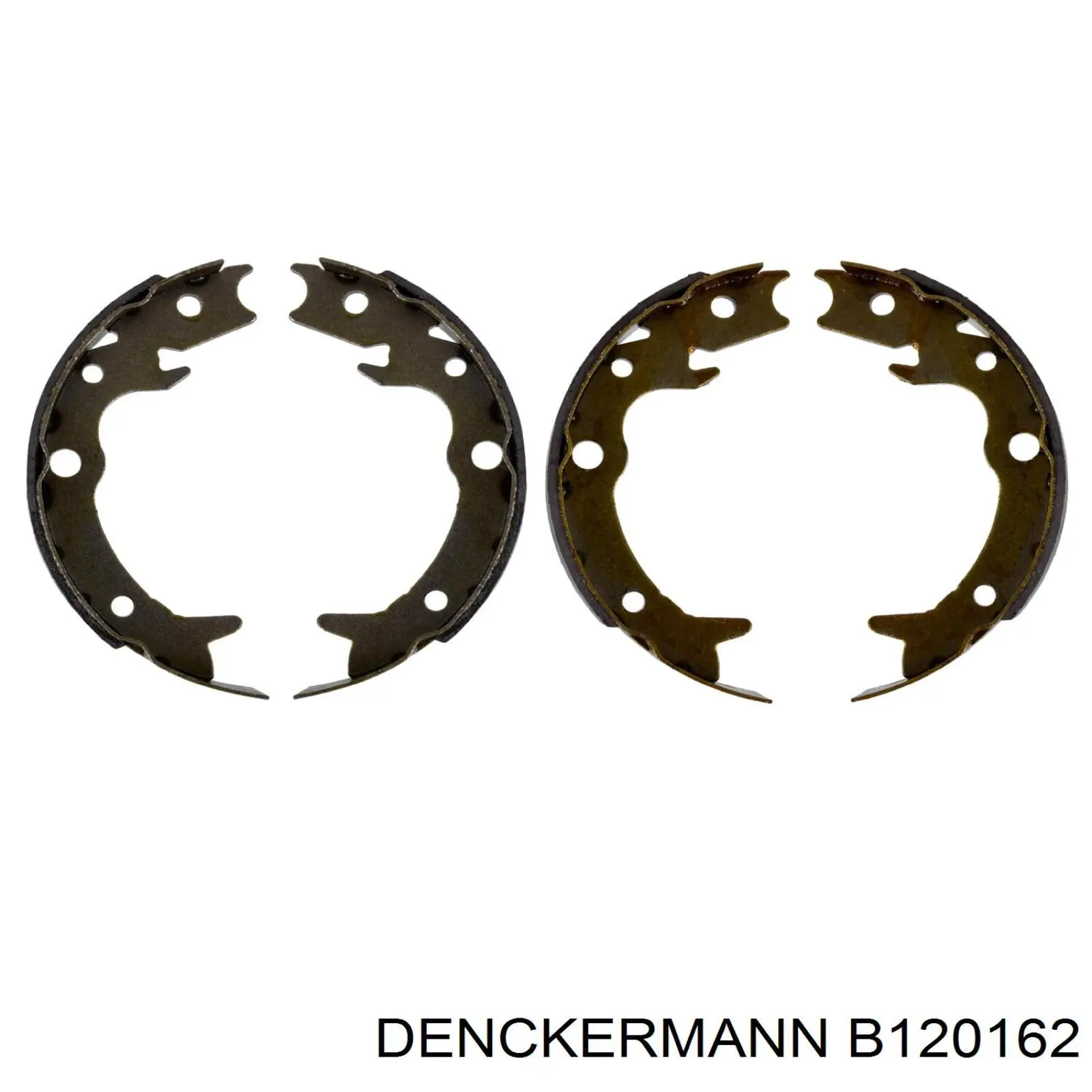 Колодки ручника / стоянкового гальма Denckermann B120162 ціна, від 20.64 USD