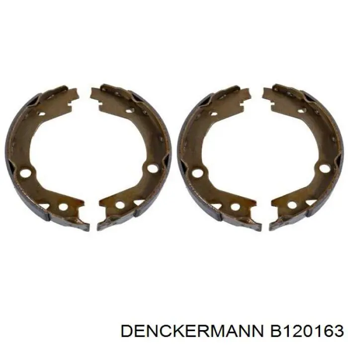 Колодки ручника / стоянкового гальма Denckermann B120163 ціна, від 16.47 USD