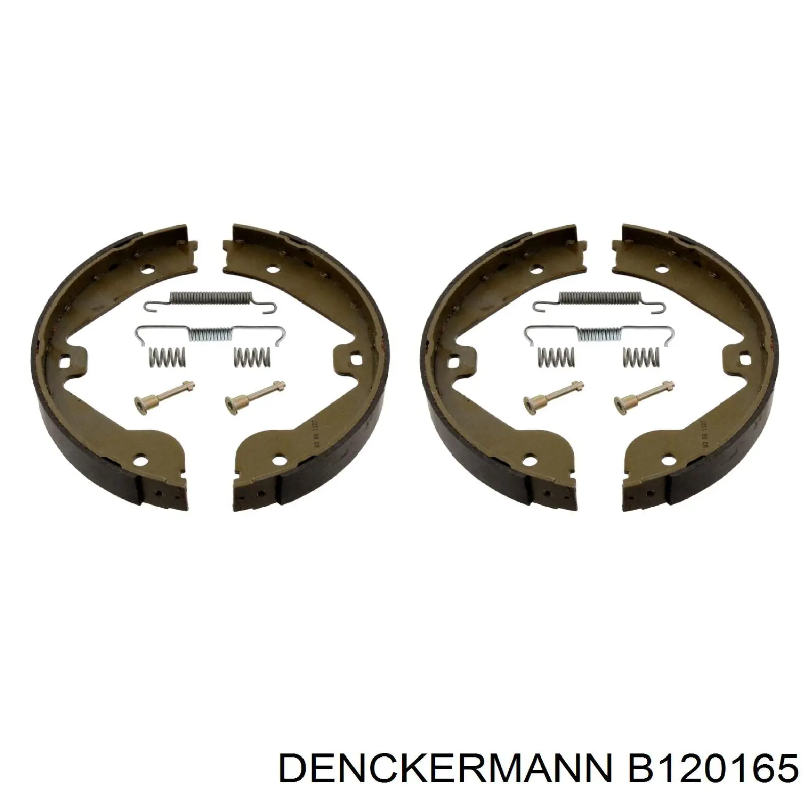 Колодки ручника/стоянкового гальма B120165 Denckermann
