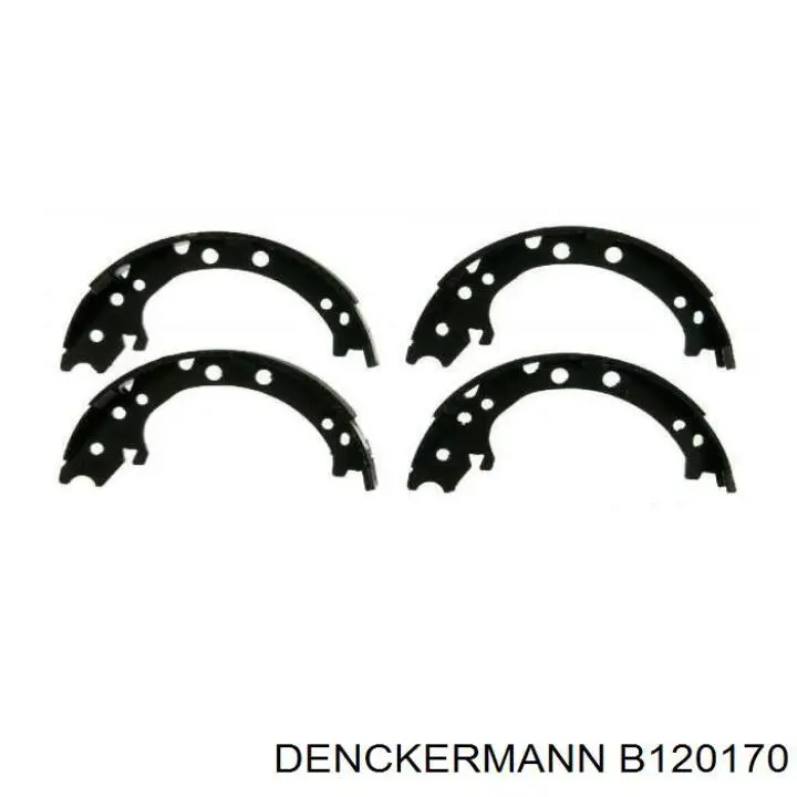 Купити B120170 Denckermann Гальмівні колодки гальма стоянки