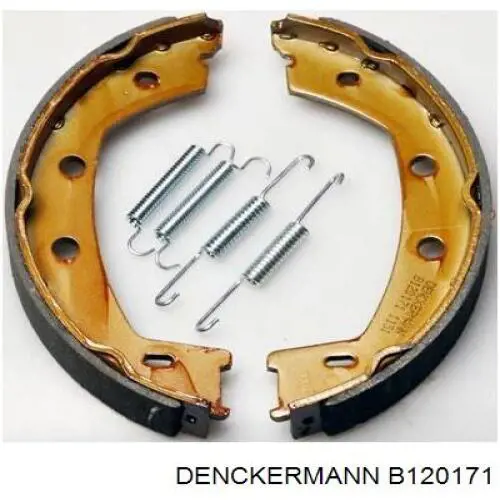 Купити B120171 Denckermann Колодки гальмові задні, барабанні