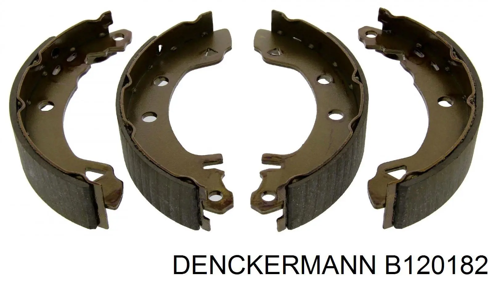 B120182 Denckermann колодки гальмові задні, барабанні