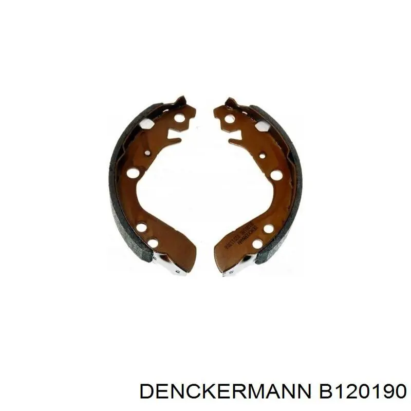 Купити B120190 Denckermann Колодки гальмові задні, барабанні