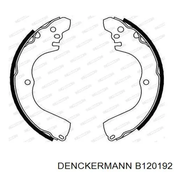 Колодки гальмові задні, барабанні Denckermann B120192 ціна, від 18.32 USD