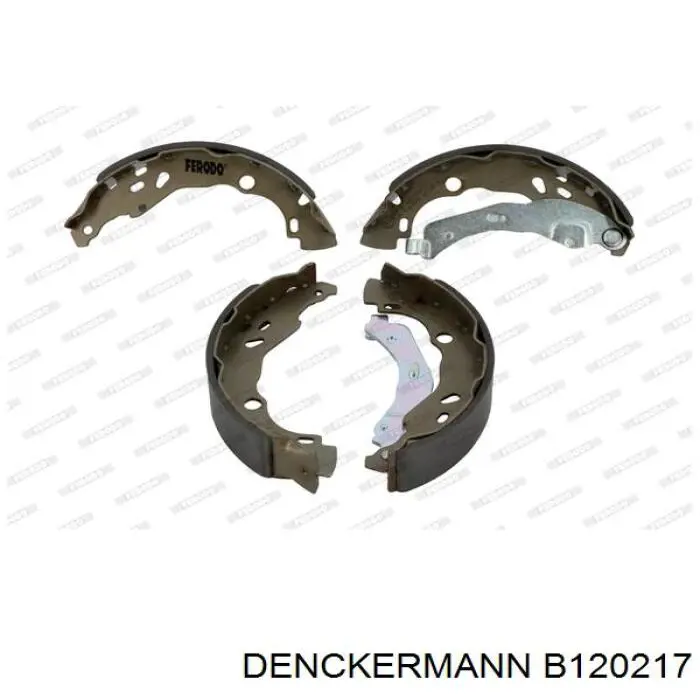 Купити B120217 Denckermann Колодки гальмові задні, барабанні