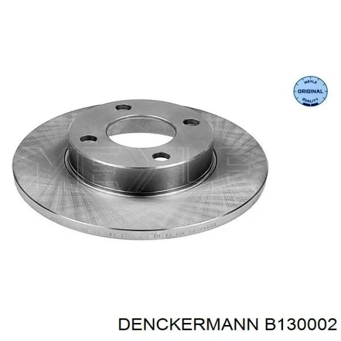 Диск переднього гальма Denckermann B130002 ціна, від 25.80 USD