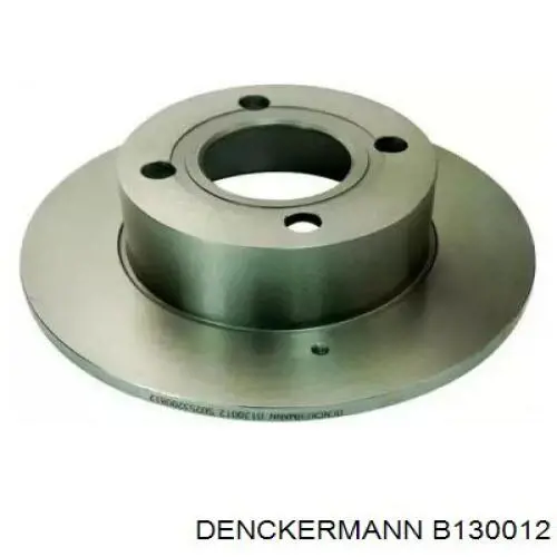 B130012 Denckermann диск гальмівний задній