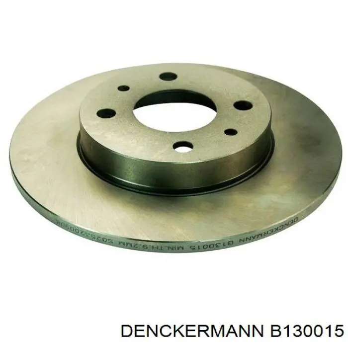 B130015 Denckermann диск гальмівний задній