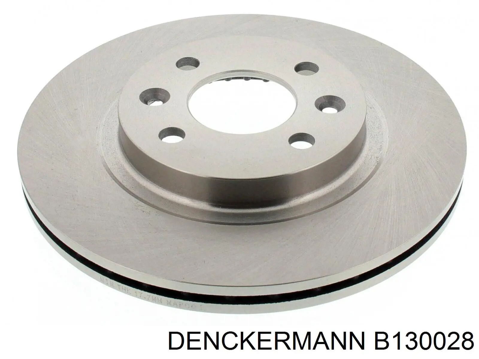 Диск переднього гальма Denckermann B130028 ціна, від 23.01 USD
