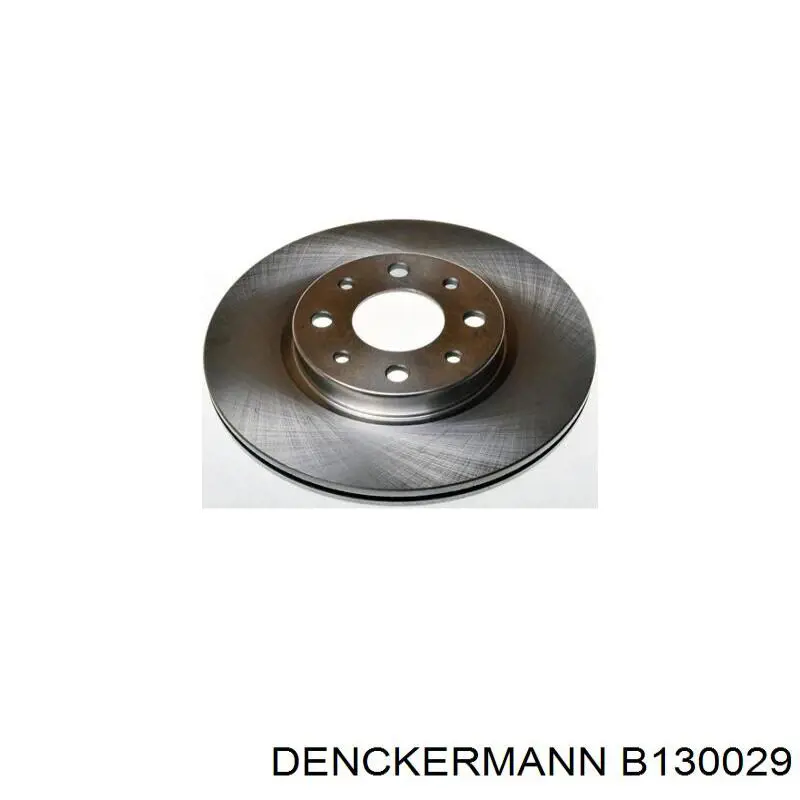Диск переднього гальма Denckermann B130029 ціна, від 1176.34 UAH