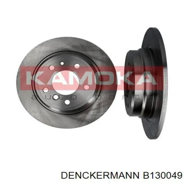 Купити B130049 Denckermann Диск заднього гальма