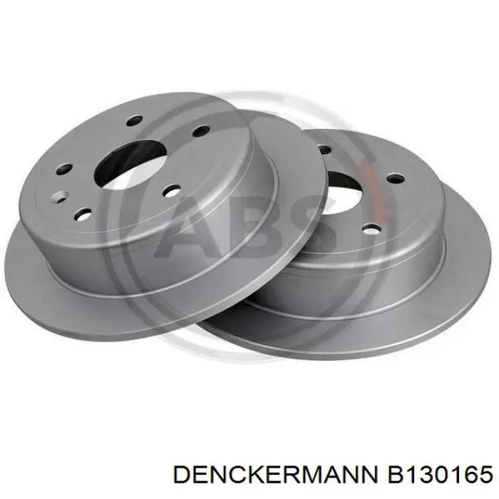 Задні дискові гальма Denckermann B130165 ціна, від 26.44 USD