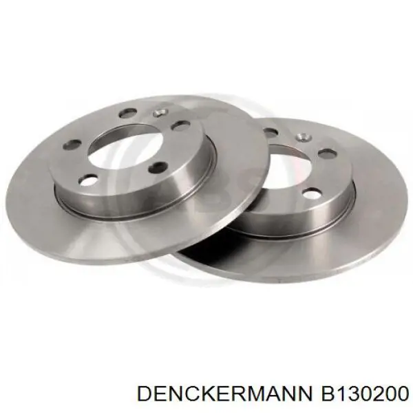 Купити B130200 Denckermann Диск заднього гальма