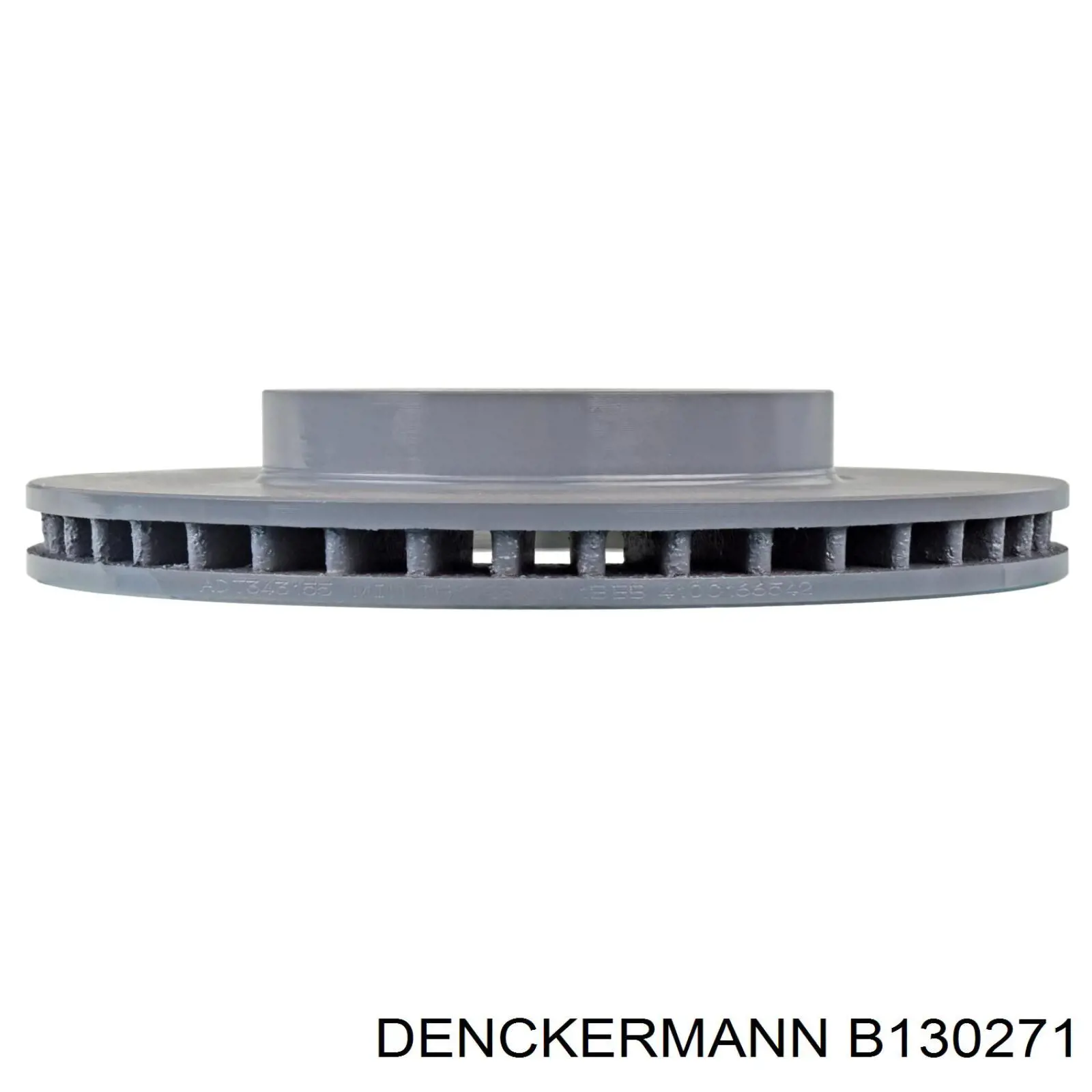 Диск переднього гальма Denckermann B130271 ціна, від 29.86 USD
