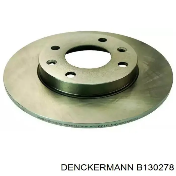 Купити B130278 Denckermann Диск заднього гальма