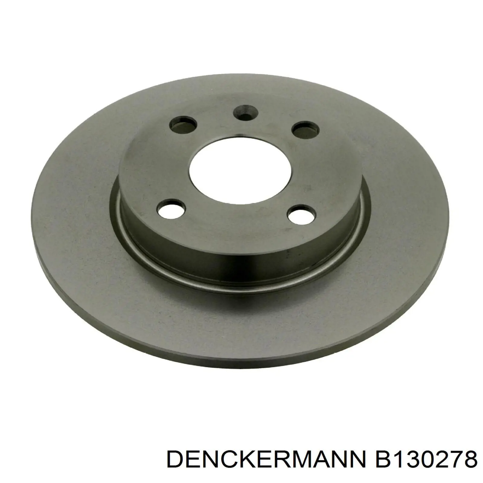 B130278 Denckermann диск гальмівний задній