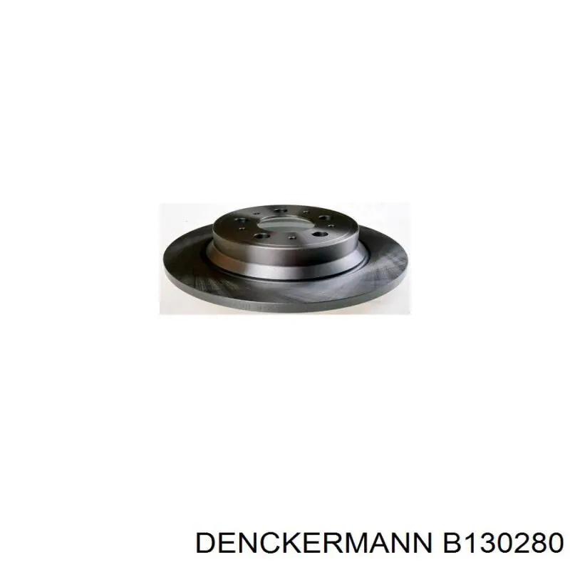 B130280 Denckermann диск гальмівний задній