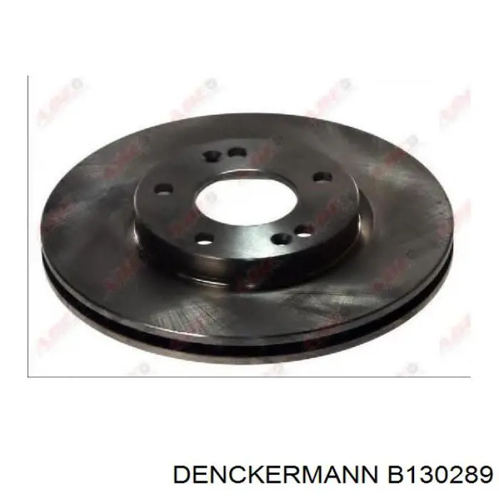 B130289 Denckermann диск гальмівний передній