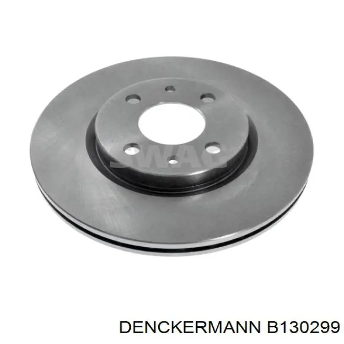 B130299 Denckermann Гальмо дискове переднє