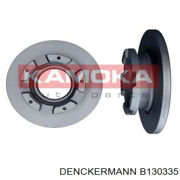 B130335 Denckermann диск гальмівний задній