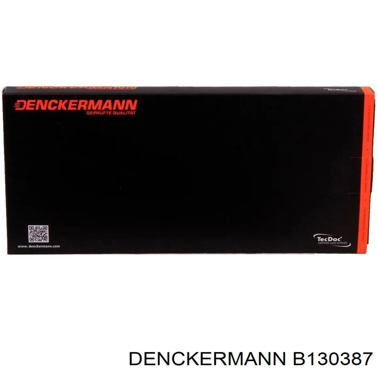 B130387 Denckermann диск гальмівний задній