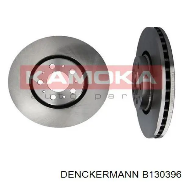 Диск переднього гальма Denckermann B130396 ціна, від 48.16 USD