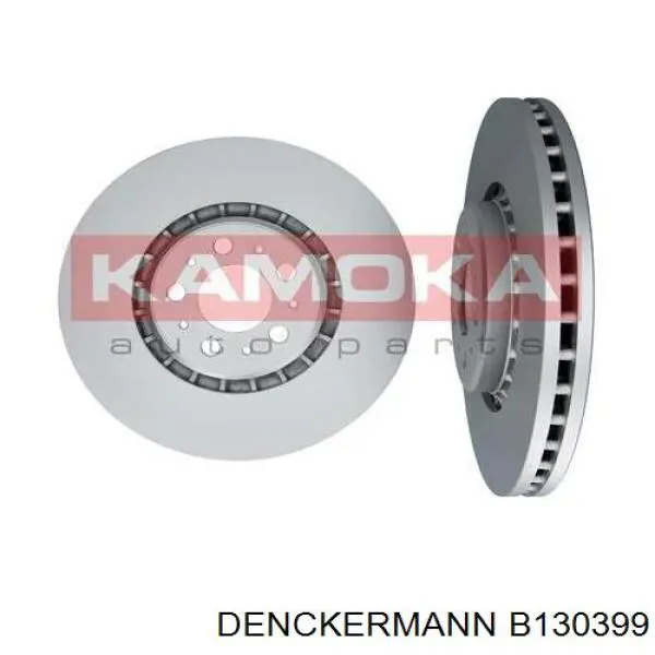 Диск переднього гальма Denckermann B130399 ціна, від 60.15 USD