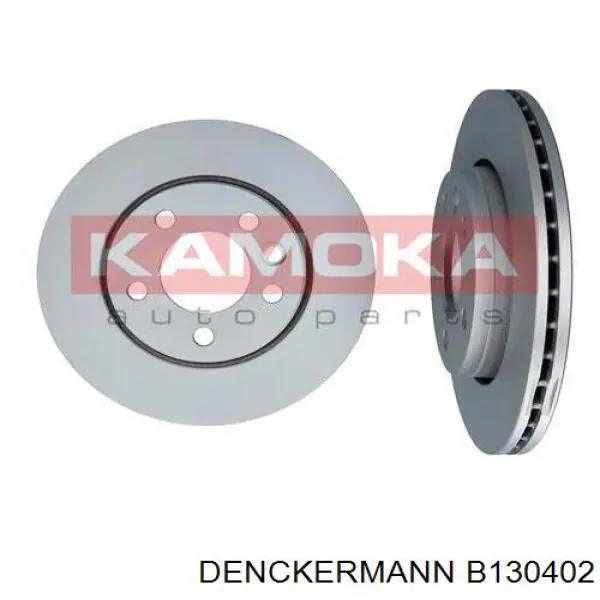 Купити B130402 Denckermann Диск заднього гальма