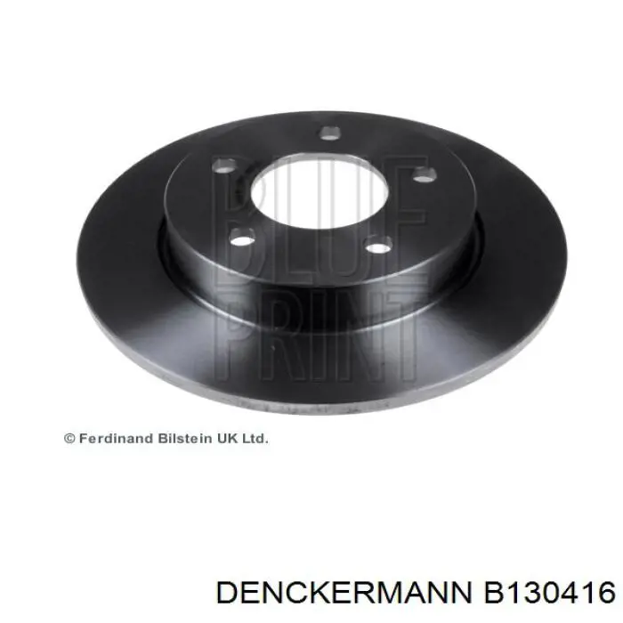 Купити B130416 Denckermann Диск заднього гальма