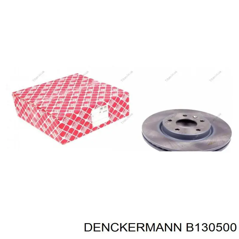 Купити B130500 Denckermann Ротор гальмівний