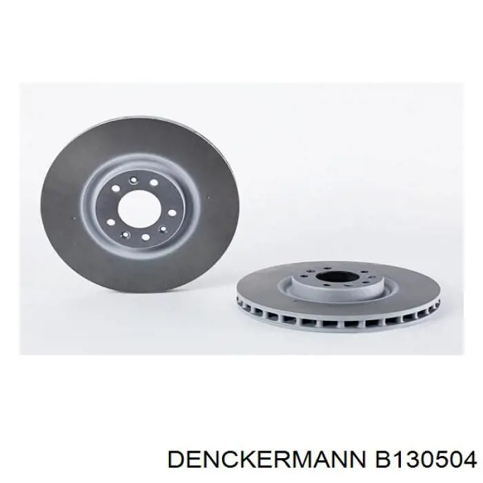 B130504 Denckermann диск гальмівний передній