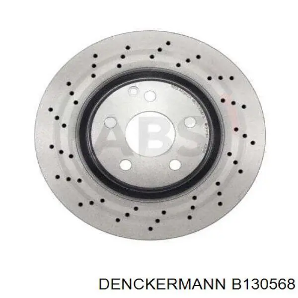 B130568 Denckermann диск гальмівний передній