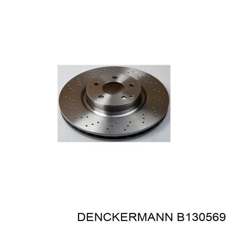 Диск переднього гальма Denckermann B130569 ціна, від 66.88 USD