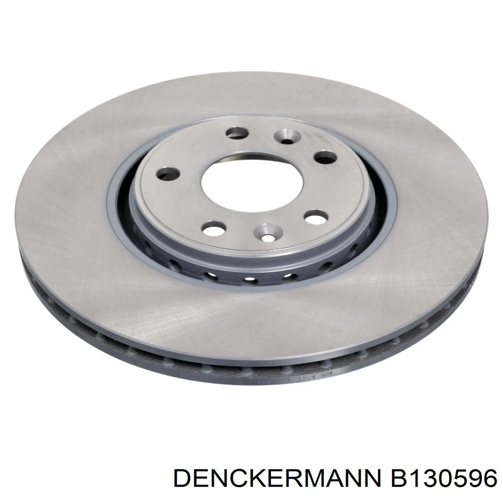 Диск переднього гальма Denckermann B130596 ціна, від 51.30 USD