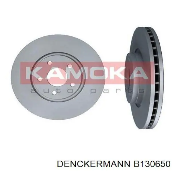 Диск переднього гальма Denckermann B130650 ціна, від 46.07 USD