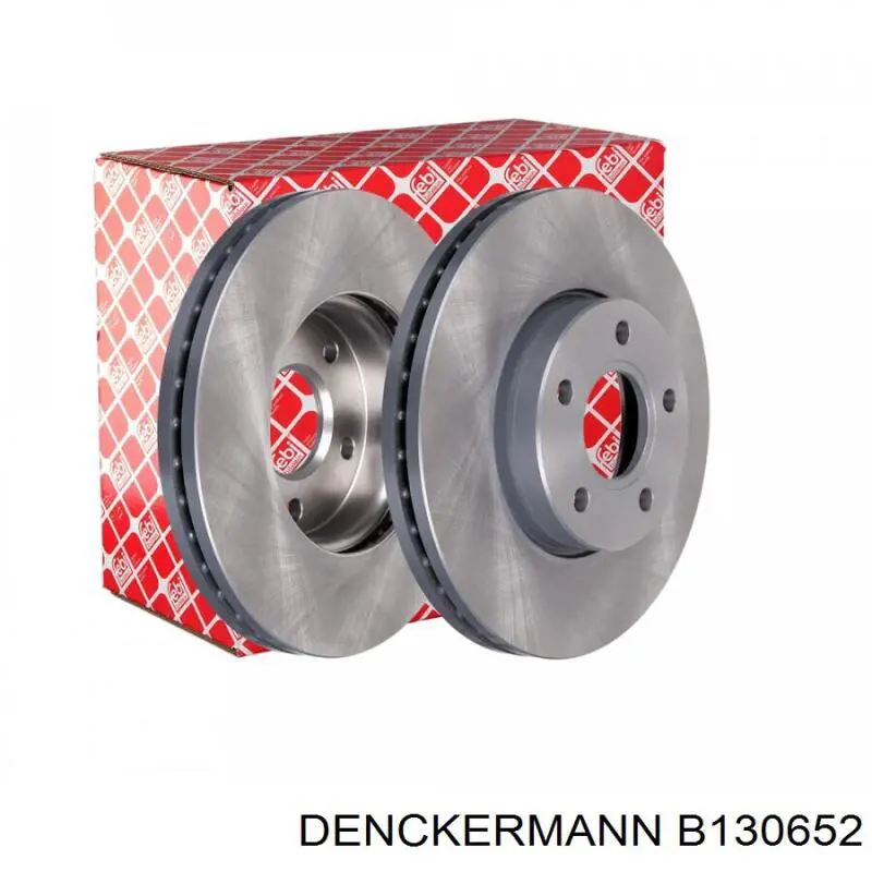 B130652 Denckermann диск гальмівний передній